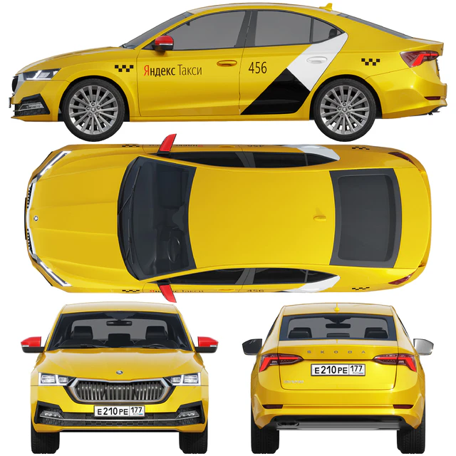 Такси Skoda Octavia — Скачать