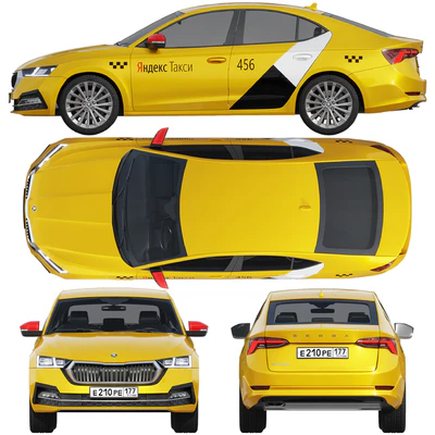 Такси Skoda Octavia — Вид 3