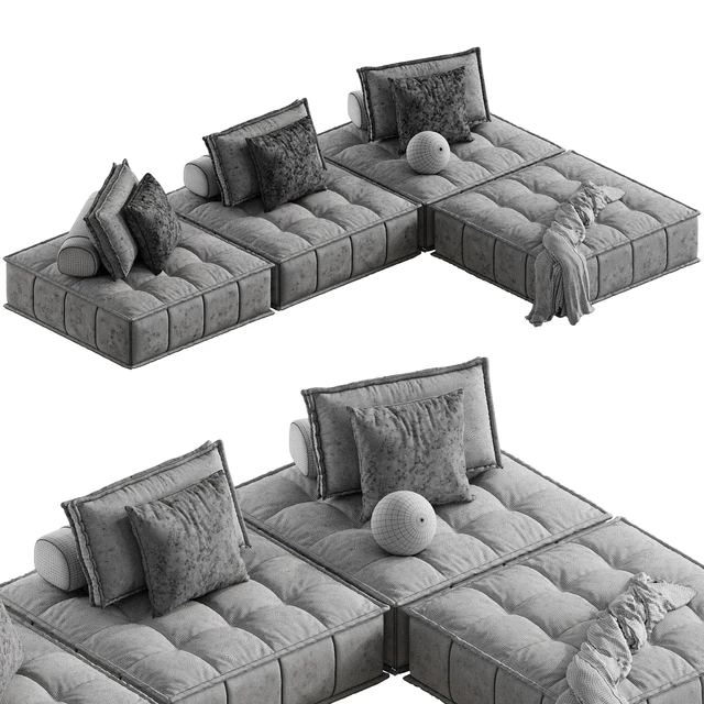 Cubist Sofa Element — Скачать