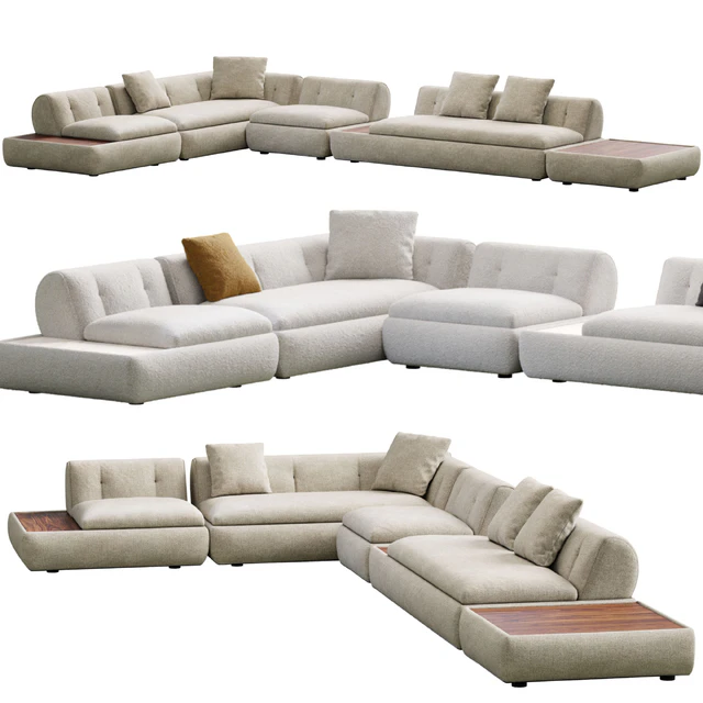 Supermoon Sofa By Minotti — Descargar