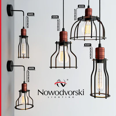 Includes hanging lamps and sconces — Ver 1