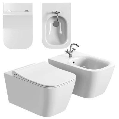 Toilet By GSI ceramica NUBES — Ver 1