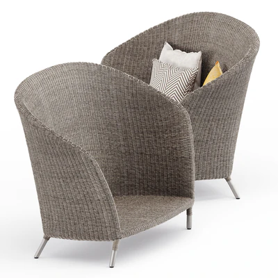 Strada high back settee 2 seat by Janus et Cie — Вид 4