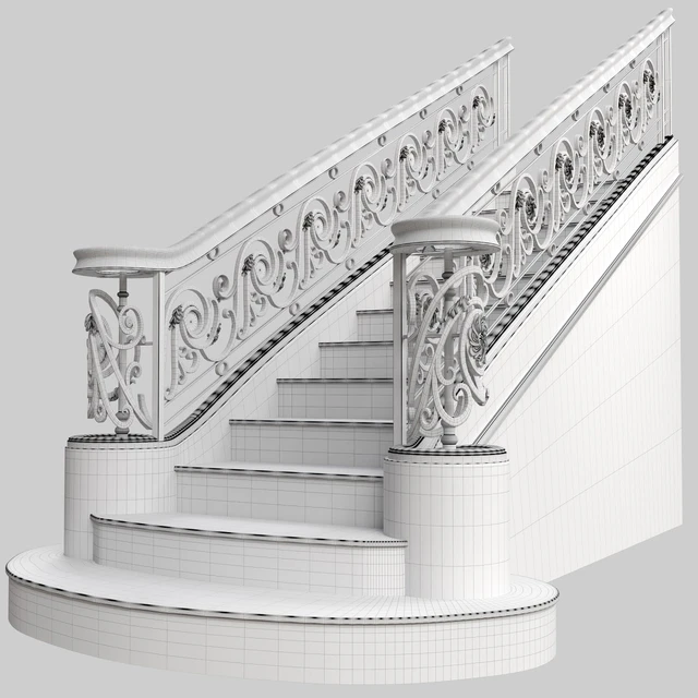 Wrought iron railing Art. 72 — Descargar