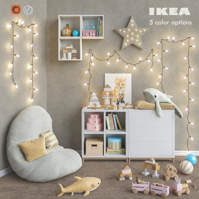 Модульная мебель IKEA, аксессуары, декор и игрушки set 6 — Вид 1