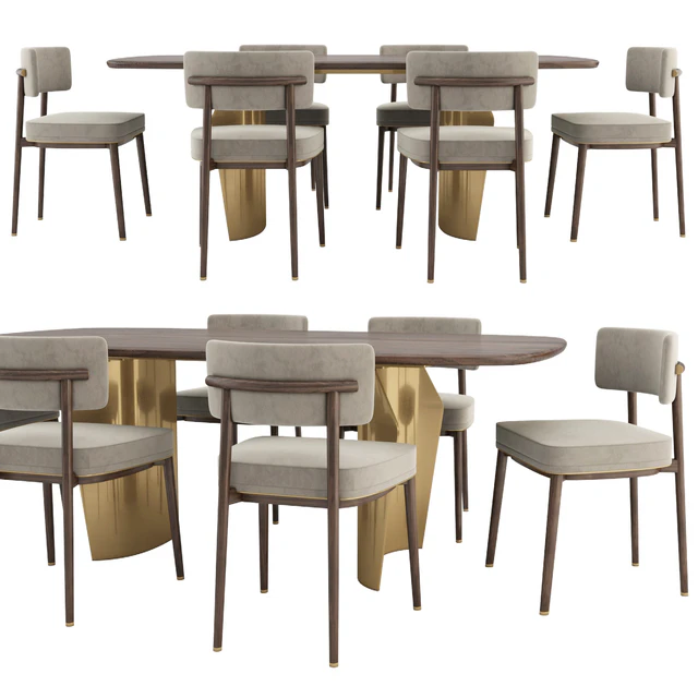 Frank chair and Flame table — Descargar