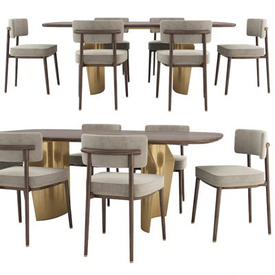 Frank chair and Flame table — Ver 1