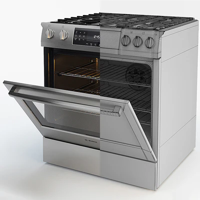 Gas Slide-in Range - HGI8054UC - by Bosch — Ver 3