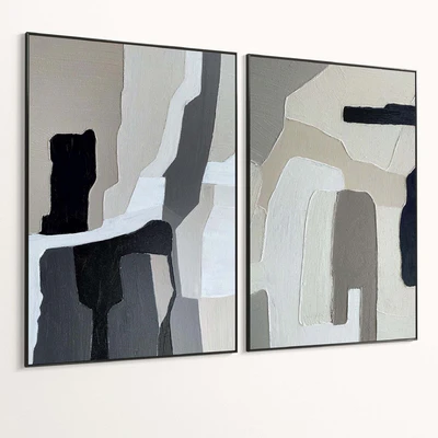 Plaster Two Photo Frame D-535 — Вид 6