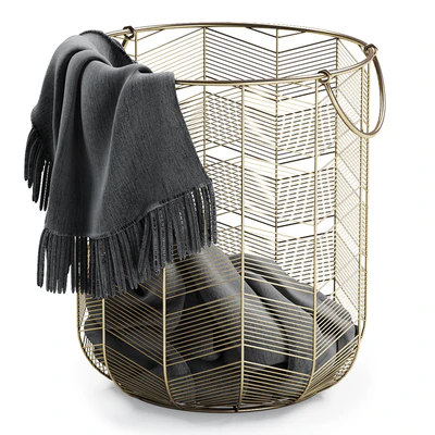 METAL BASKETS DECOR — Ver 3