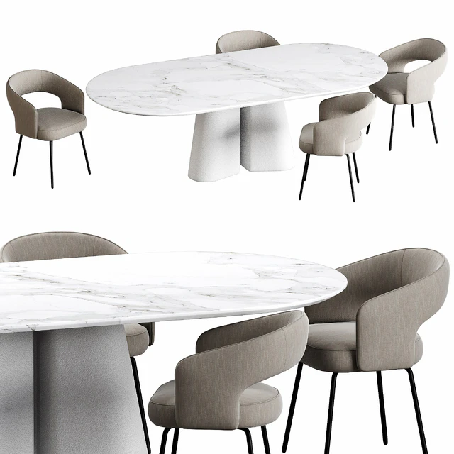 Ditre Italia Pillar and 356 Chair — Descargar