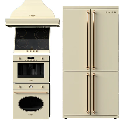 Smeg Coloniale Kitchen Appliances Collection — Ver 1