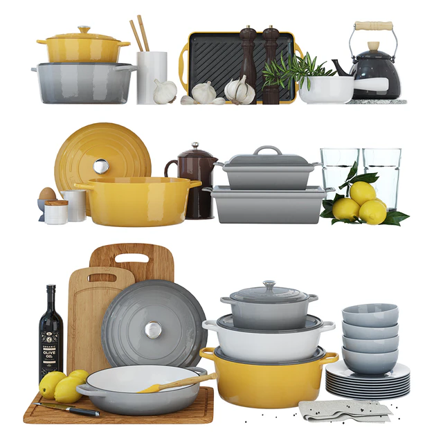 Cookware Le Creuset 02 — Скачать
