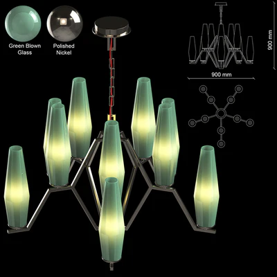 Patrizia Garganti Frida 01 Chandelier — Ver 4