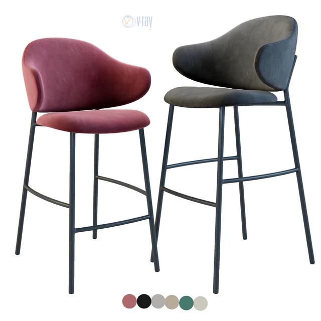 Барный, полубарный стул La Forma, Arian. Calligaris, Holly — Скачать