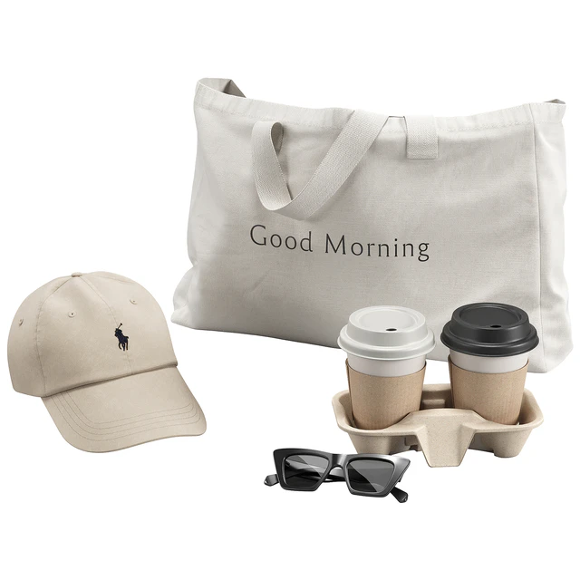 Tote Bag & Paper Cups — Скачать
