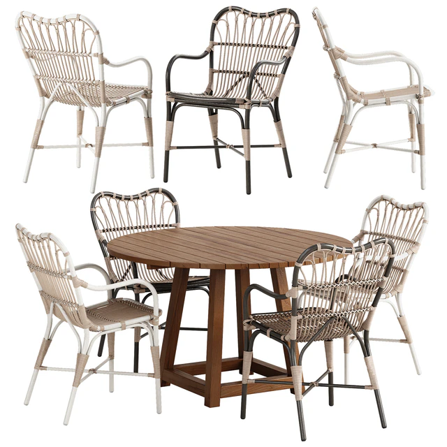 Sika Design Margret chair George table set — Descargar