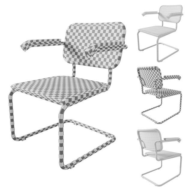 Knoll Cesca Armchair Cane — Скачать