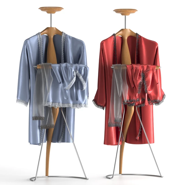 Valet stand Porada Sir-Bis 2 with peignoir and stockings — Descargar