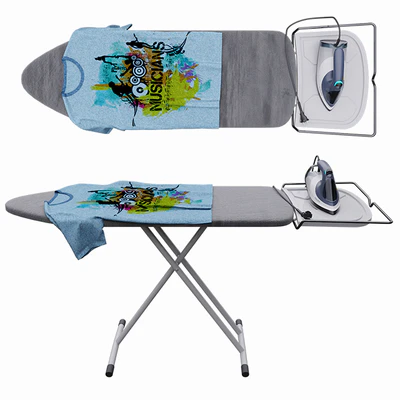 iron and ironing board — View 1