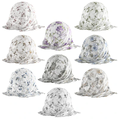 Floral fabric — Вид 1