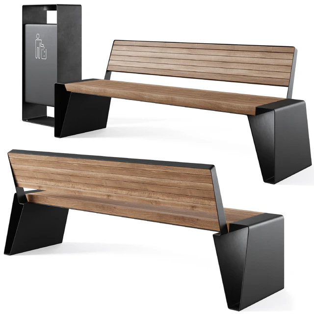 Park Benches Radium by mmcite — Descargar