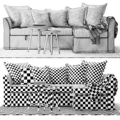 Corner sofa-bed HOLMSUND Ikea / Угловой диван ХОЛЬМСУНД Икеа — Вид 2