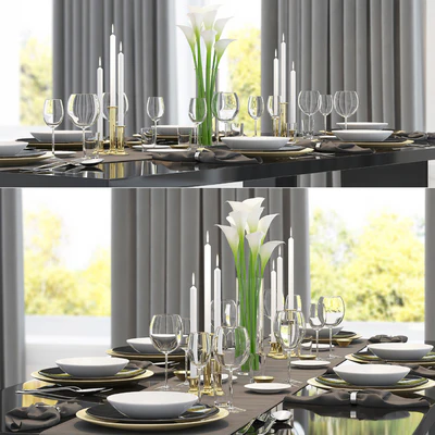 Table appointments — Вид 2