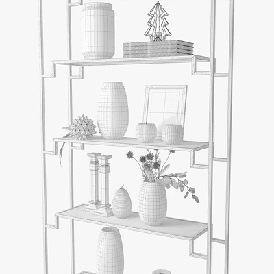 decor shelf set — Ver 2