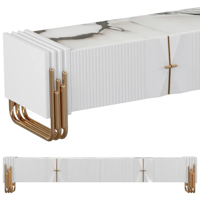 Console Palazzo with 2 materials — Ver 6