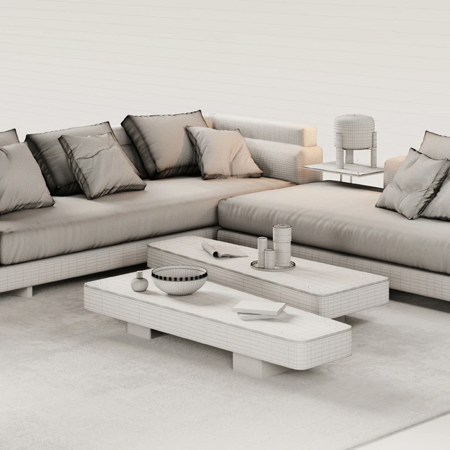 Minotti Alexander Sofa Opcion A — Скачать