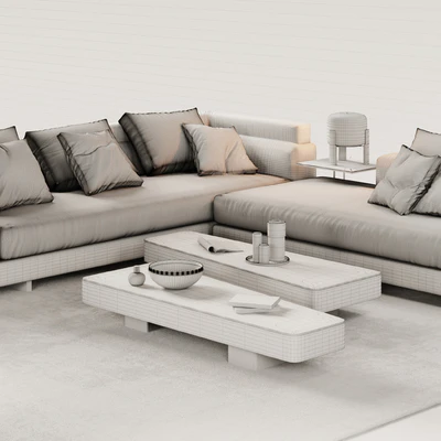 Minotti Alexander Sofa Opcion A — Вид 3