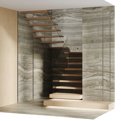 U-shaped staircase — Ver 5