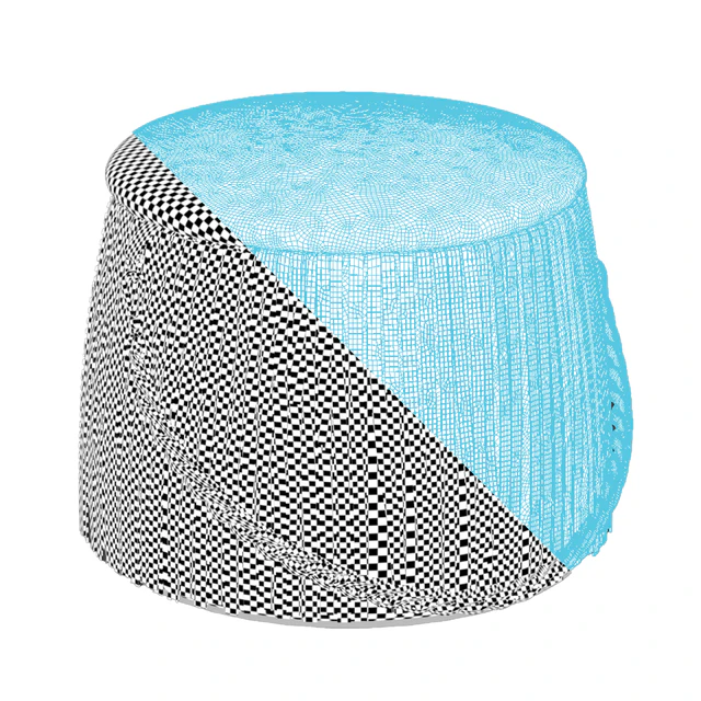 Ribbon pouf — Descargar