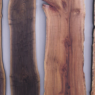 Wood slabs tables — Ver 3