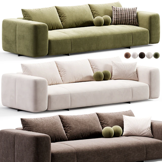 Yves sofa by minotti — Descargar