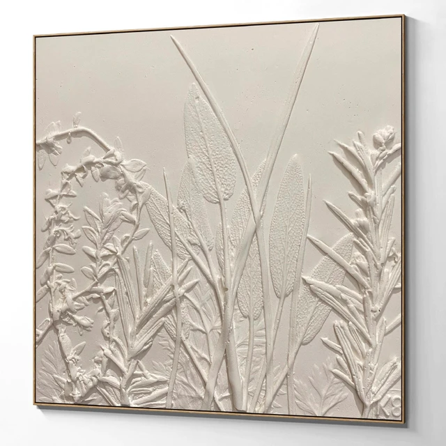 Plaster two square photo frames D-176 — Descargar