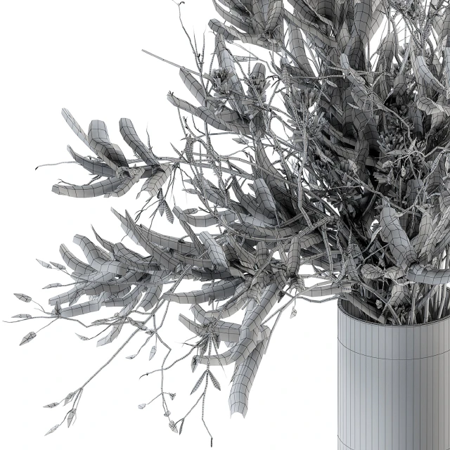 Bouquet - Branch in vase 22 — Скачать
