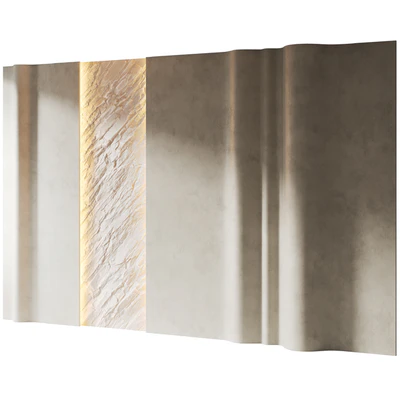 Decorative wall made of stone 003 — Ver 2