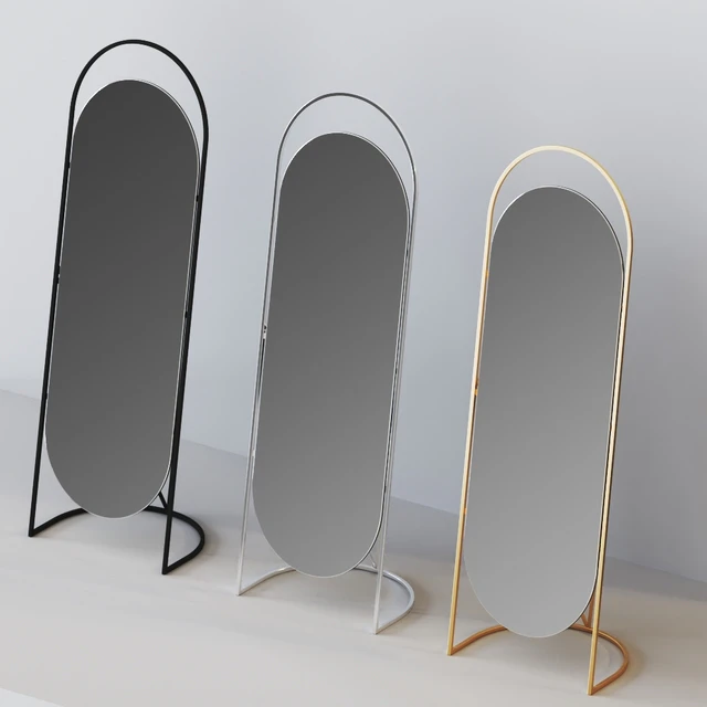 Folded Ellipse Standing Mirror — Скачать