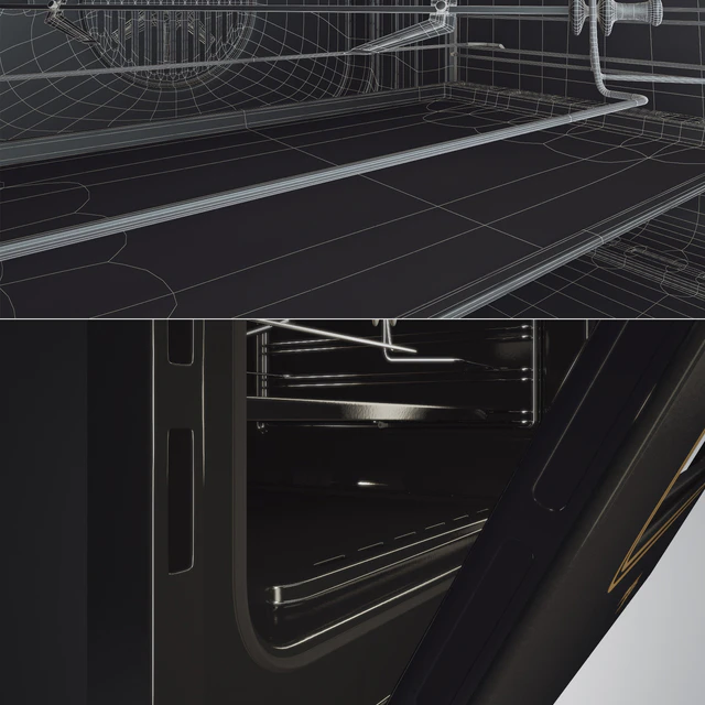 The oven Pyramida f 64 ivory Rustico — Descargar