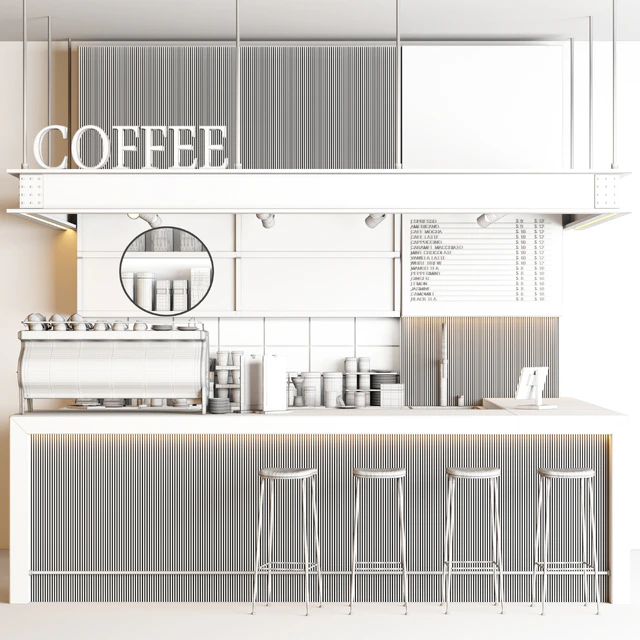 industrial coffee shop — Descargar
