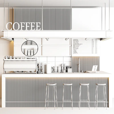 industrial coffee shop — Ver 4