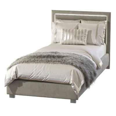 Кровать Contemporary Bed Frame 3 — Вид 4