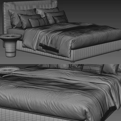Molteni & C Ribbon Bed — Ver 4