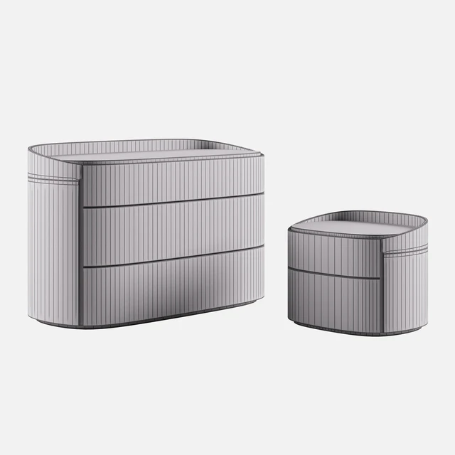 Chest and bedside table Sangiacomo Babila — Descargar