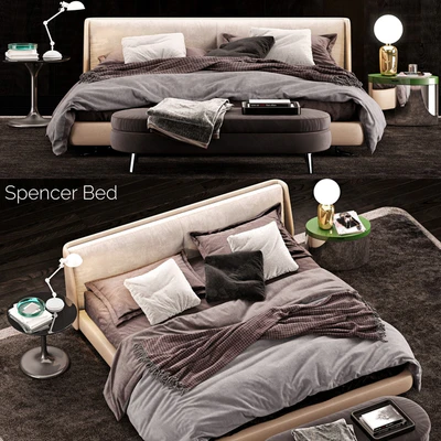Minotti Spencer Bed 2 — Ver 1