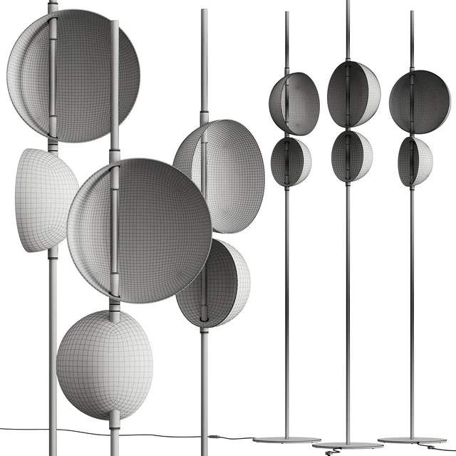 Oluce Superluna Floor Lamps — Descargar