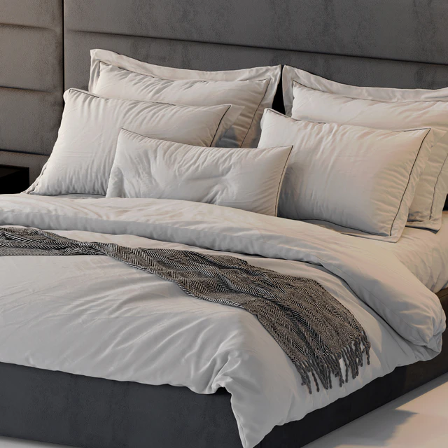 RH Modena Horizontal Channel Panel Fabric Platform Bed2 — Descargar