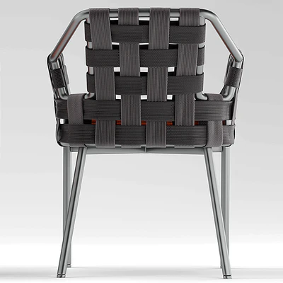 Table and chairs varaschin obi chair, Natuzzi table — Ver 3